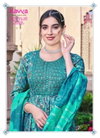Zeenat Vol 12 By Kavya Capsule Foil Printed Readymade Suits Wholesale Shop In Surat
